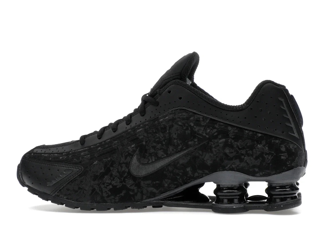 Nike Shox R4 Schwarz mit Blumenmuster (Damen)