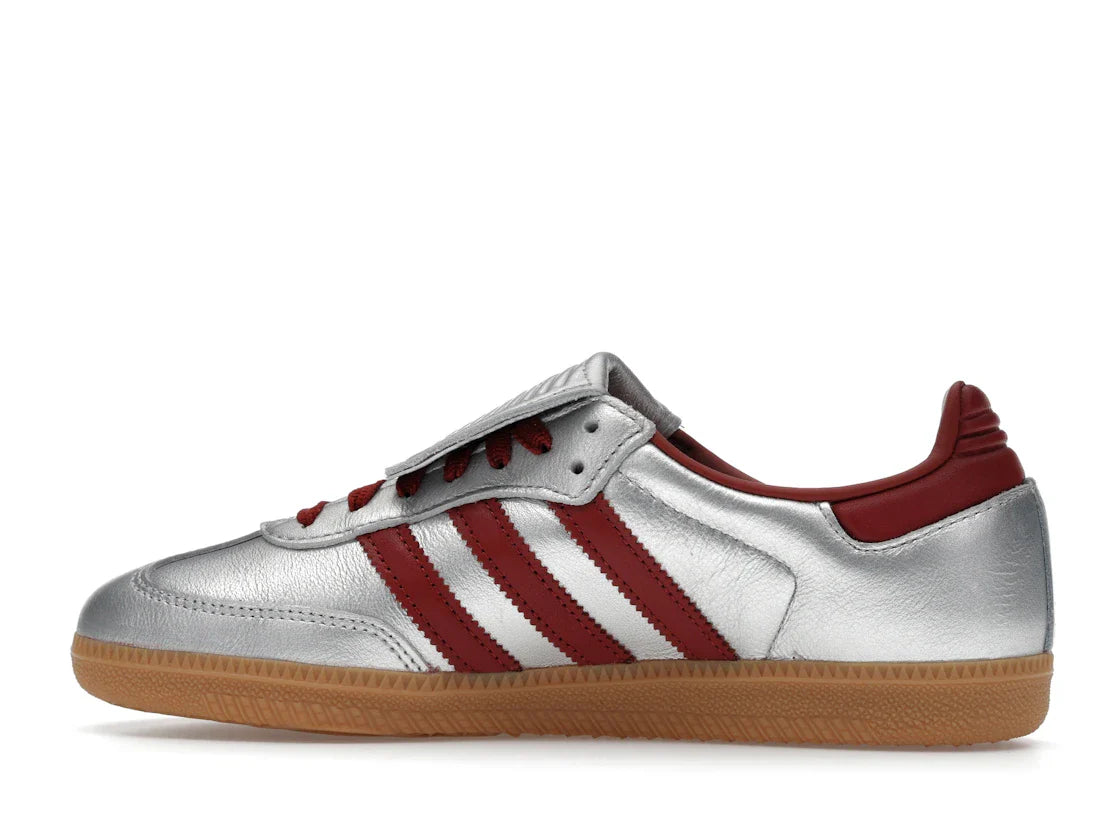 adidas Samba LT Silber Metallic Ruby Gum (Damen)