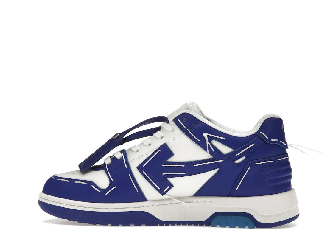 OFF-WHITE Out Of Office Sartorial Stitching White Dark Blue