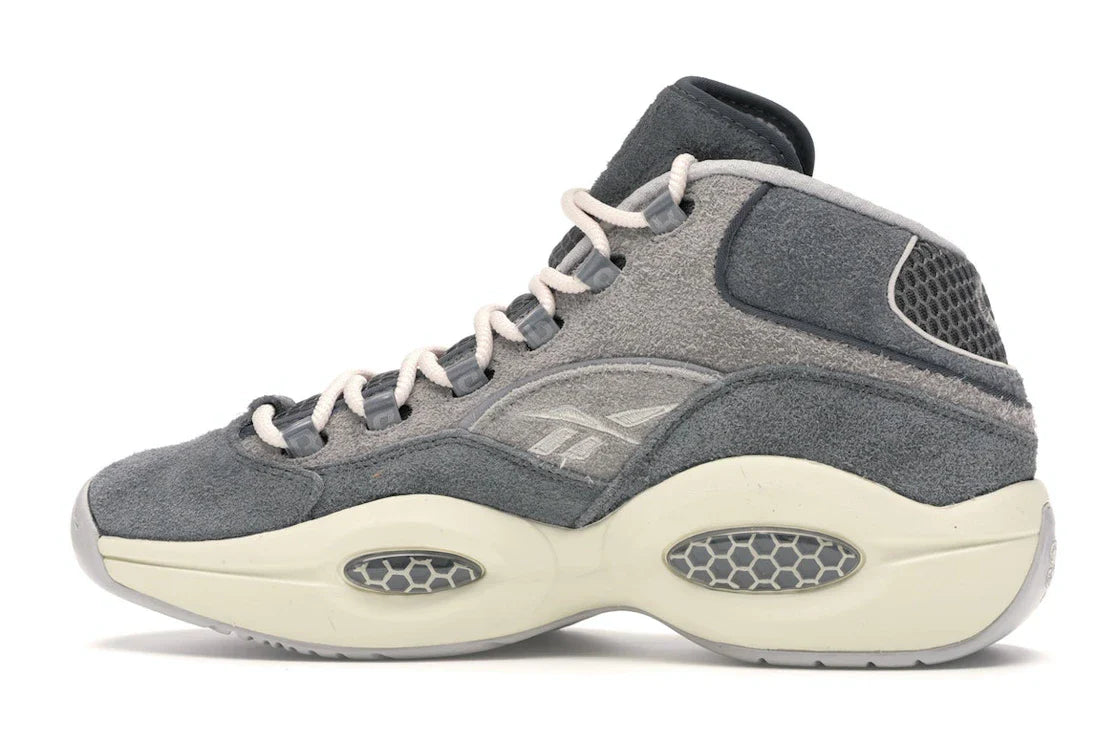 Reebok Question Mid Gray Suede