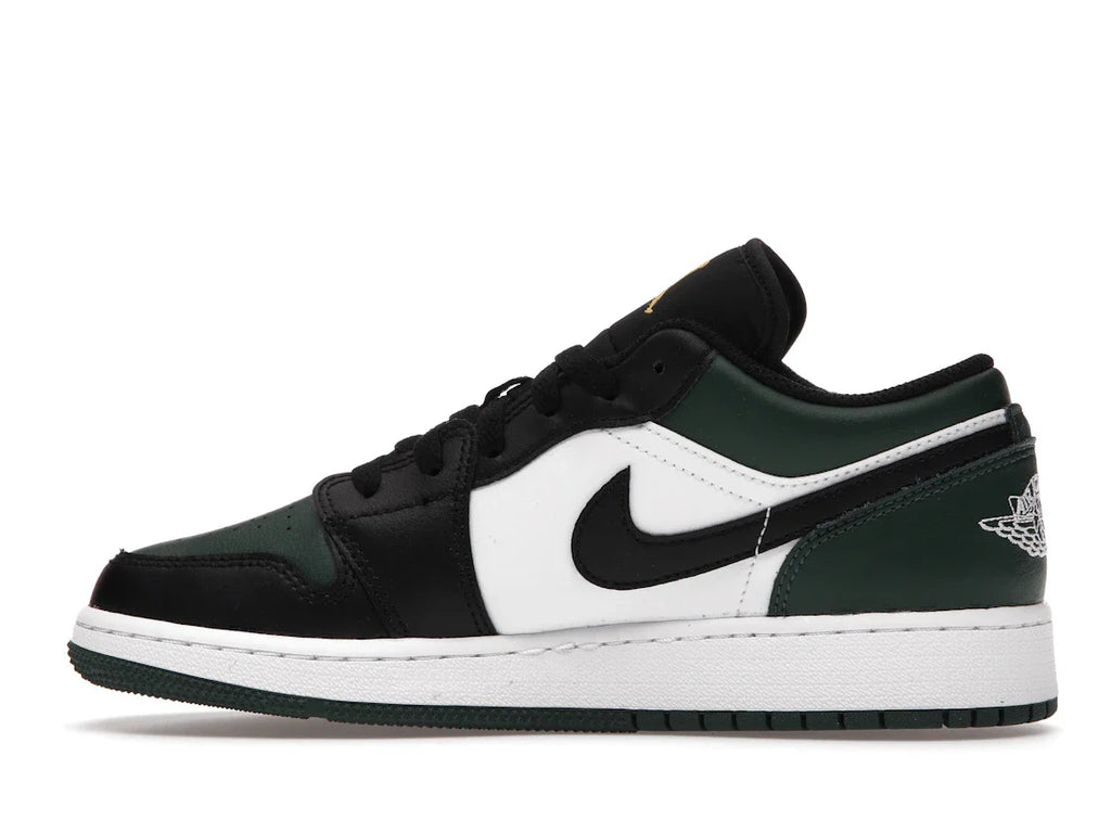 Jordan 1 Low Green Toe (GS)