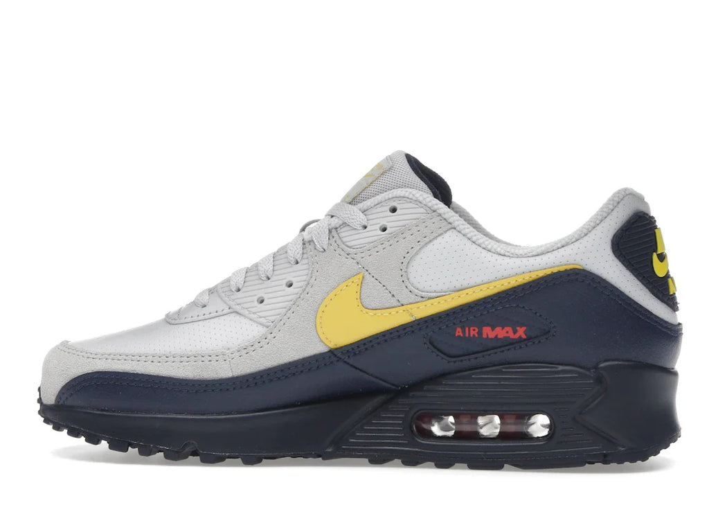 Nike Air Max 90 Neutralgrau Tourgelb