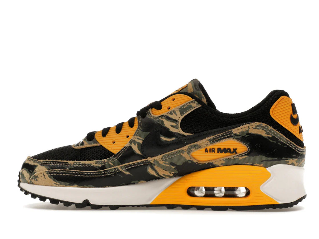 Nike Air Max 90 Premium Schwarz University Gold Camo