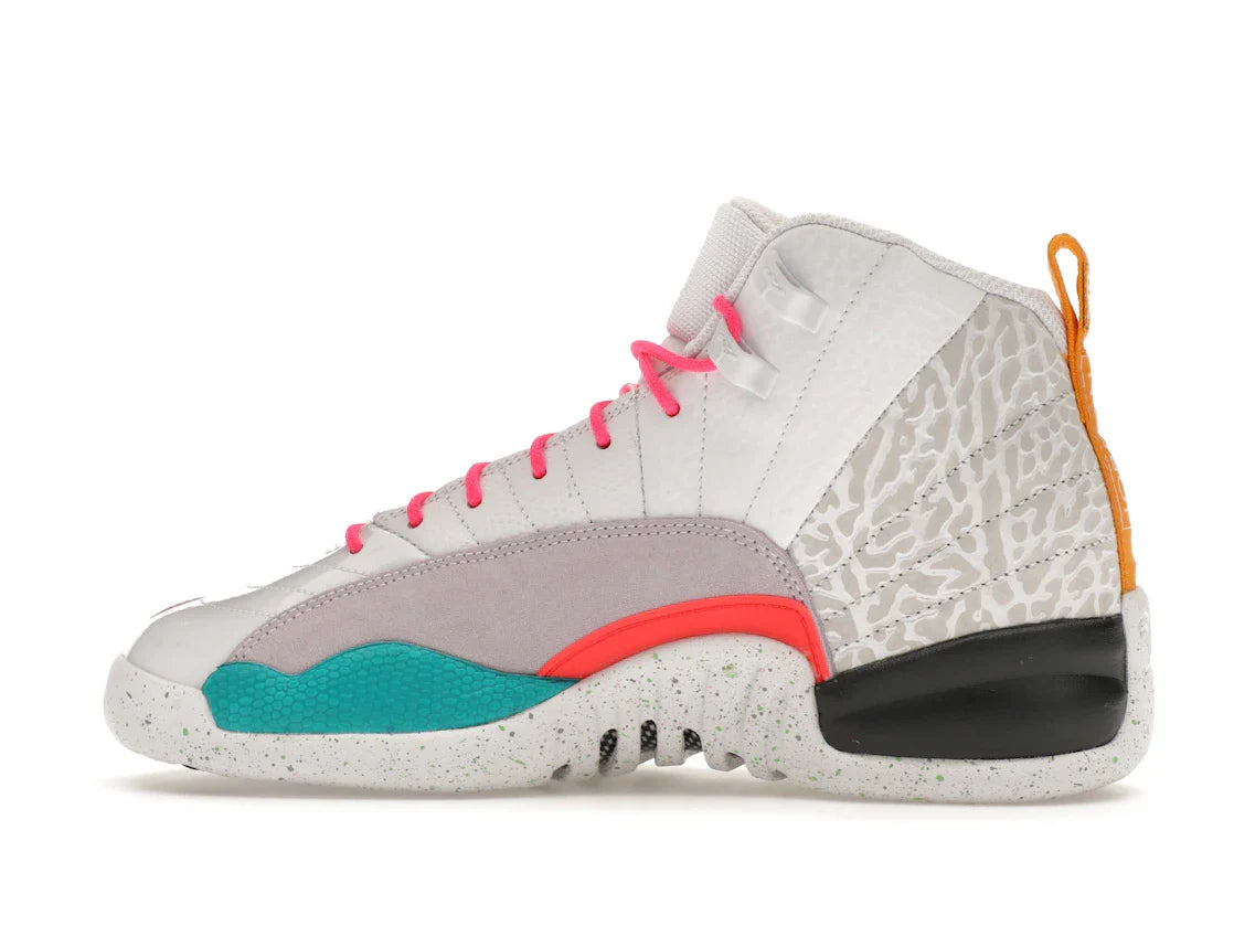 Jordan 12 Retro White Vapor Green (GS)