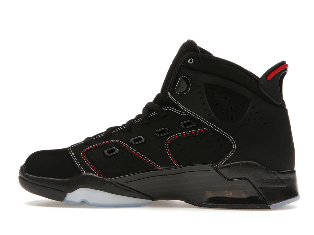 Jordan 6-17-23 Schwarz Weiß Rot Kontrastnähte