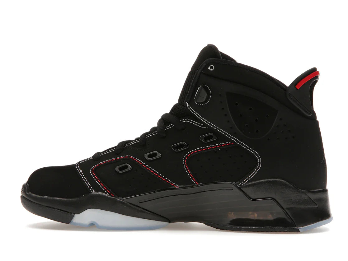 Jordan 6-17-23 Schwarz Weiß Rot Kontrastnähte