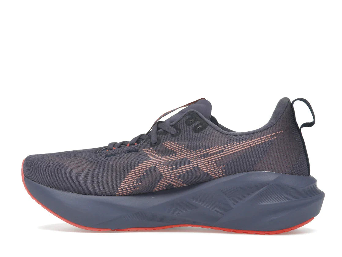 ASICS Novablast 5 Grauviolett Korallenriff