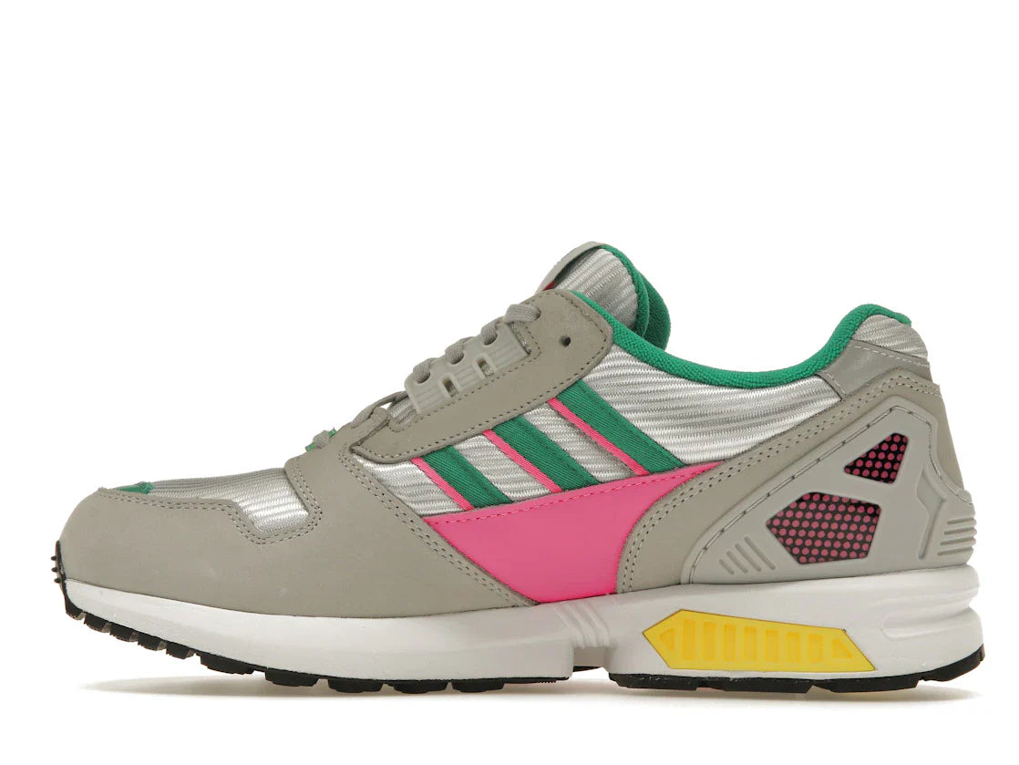 adidas ZX 8000 Grau Court Grün Screaming Pink