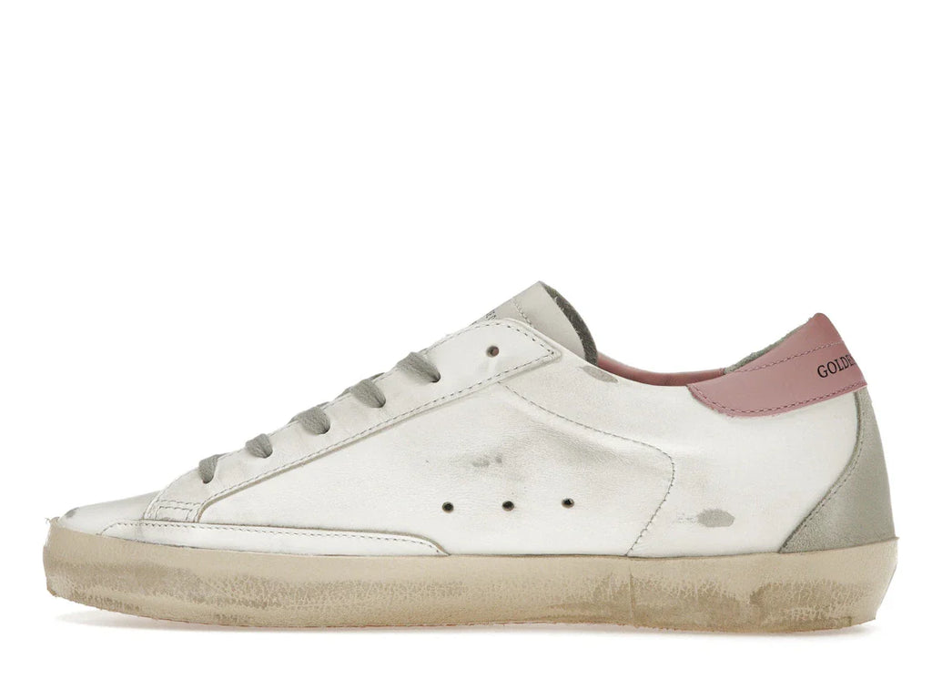 Golden Goose Super-Star Weiß Hellrosa (Damen)