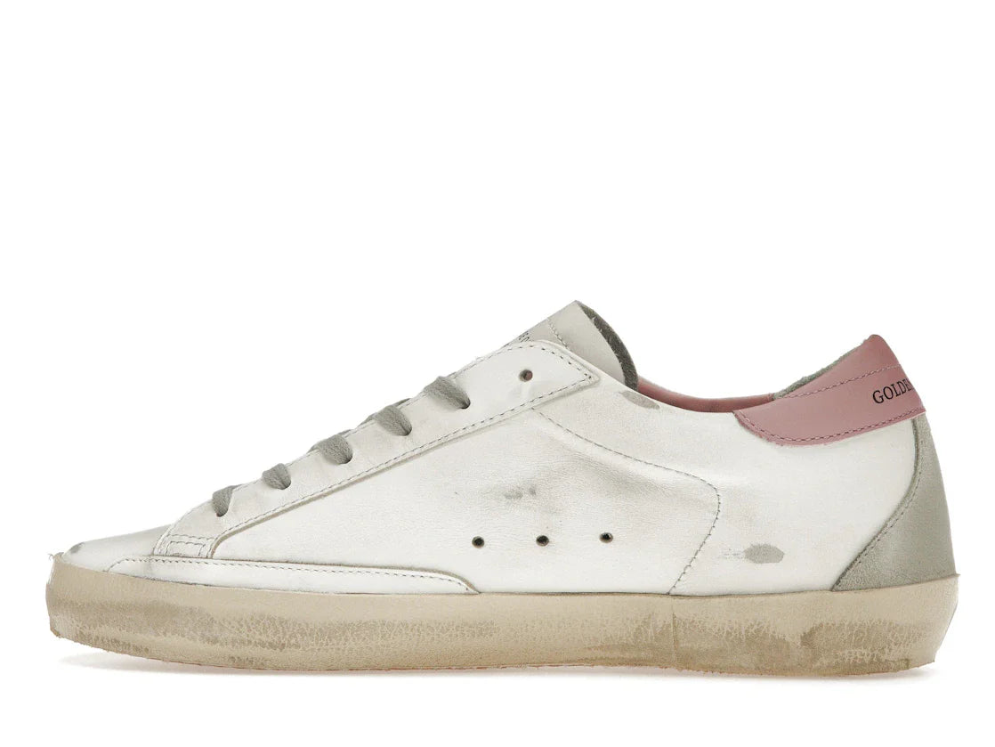 Golden Goose Super-Star Weiß Hellrosa (Damen)