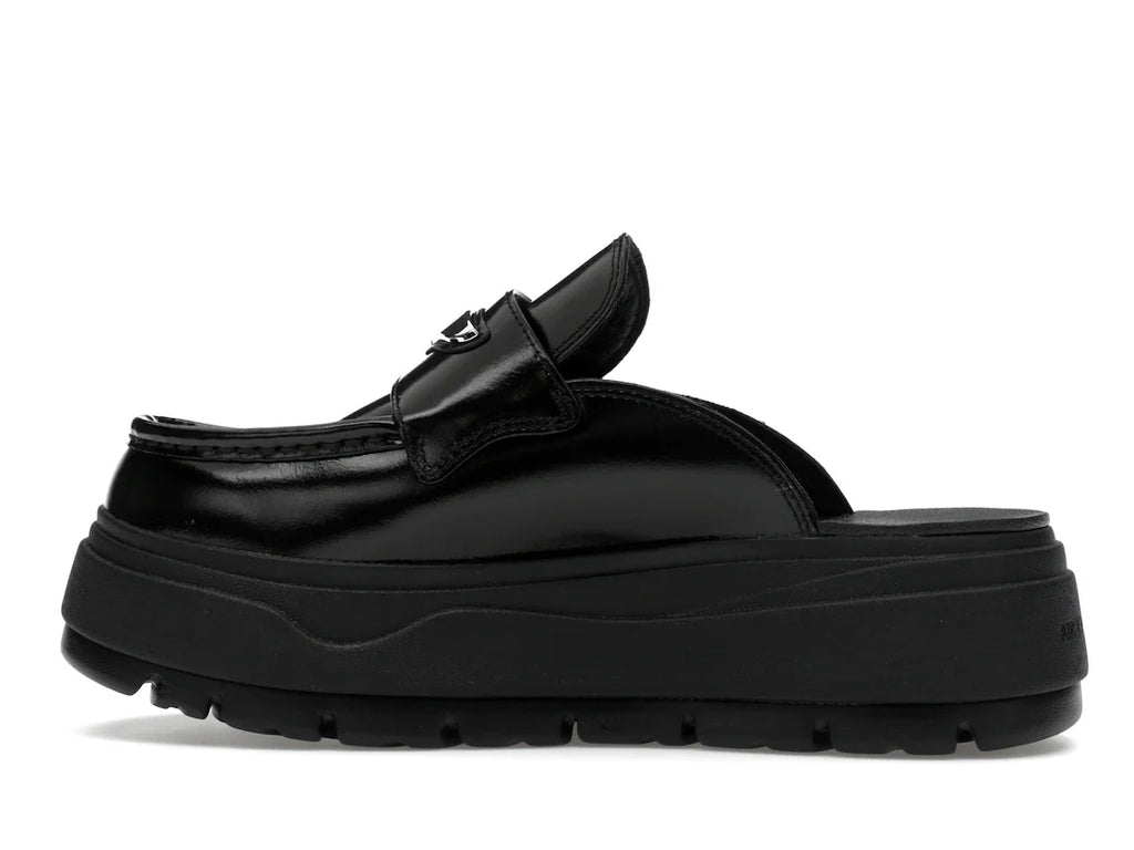Jordan Mule Schwarz Metallic Silber (Damen)