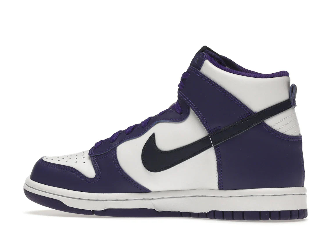 Nike Dunk High Electro Purple Midnight Navy (GS)