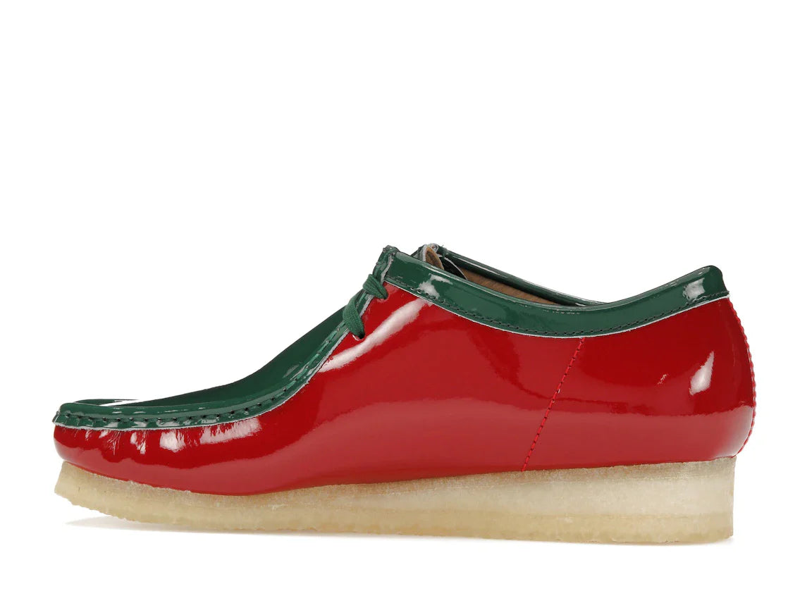 Clarks Originals Wallabee Patent Leather Boot Supreme Multicolor