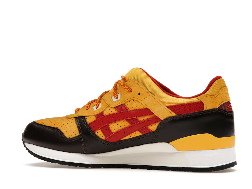 ASICS Gel-Lyte III '07 Remastered Kith Marvel X-Men Wolverine 1980 Geöffnete Verpackung (Sammelkarte nicht enthalten)