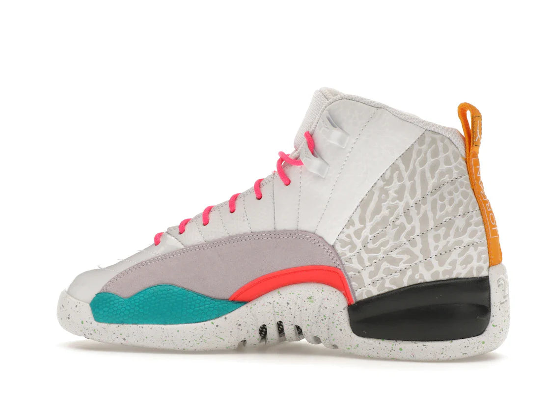 Jordan 12 Retro White Vapor Green (GS)