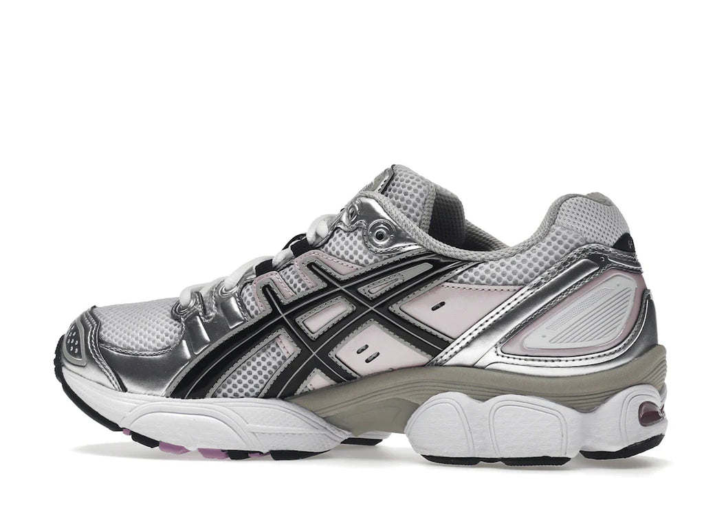 ASICS Gel-Nimbus 9 Weiß Schwarz Hellrosa (Damen)