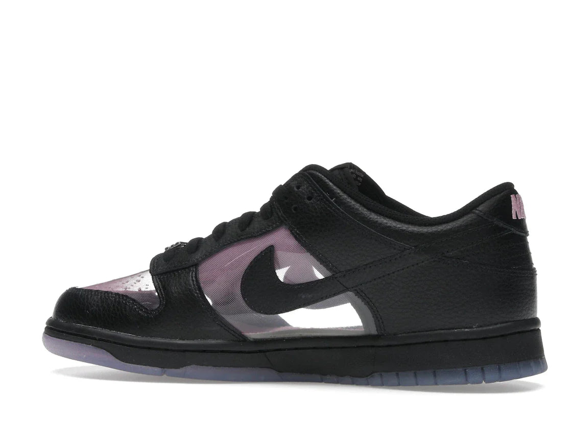 Nike Dunk Low Retro Transparent Schwarz Pink Rise