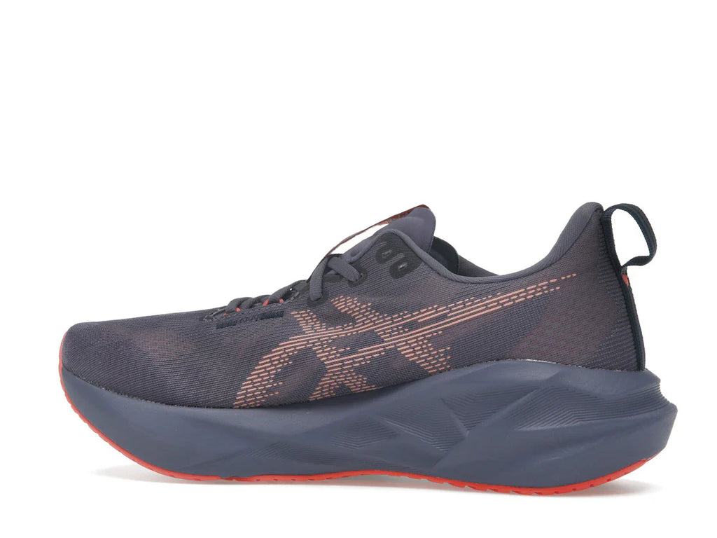 ASICS Novablast 5 Grauviolett Korallenriff