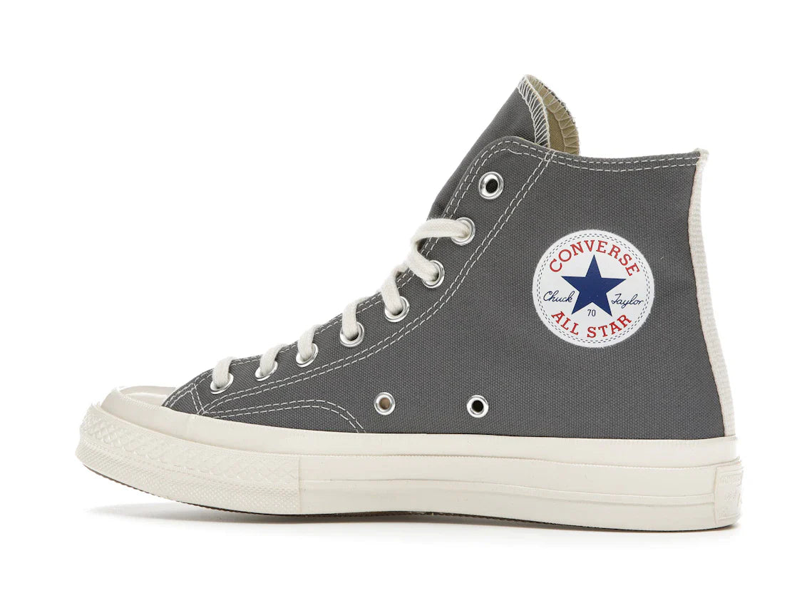 Converse Chuck Taylor All Star 70 Hi Comme des Garcons PLAY Grau