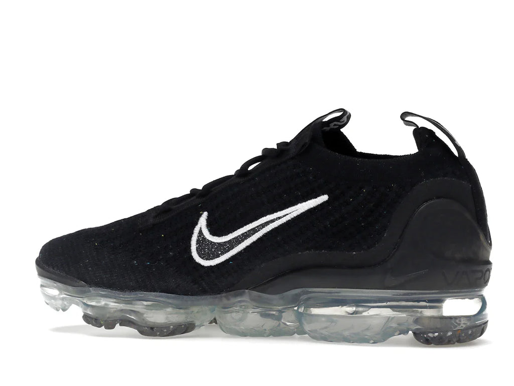Nike Air VaporMax 2021 FK Schwarz Metallic Silber (Damen)