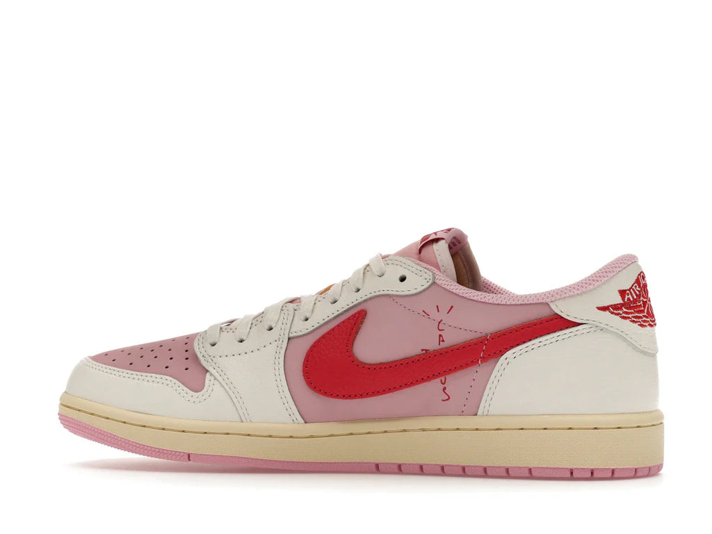 Jordan 1 Retro Low OG SP Travis Scott Sail Tropical Pink