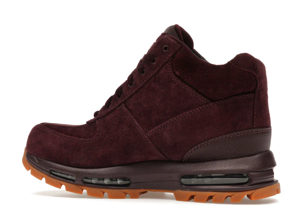 Nike Air Max Goadome Tiefburgunderfarbenes Wildleder