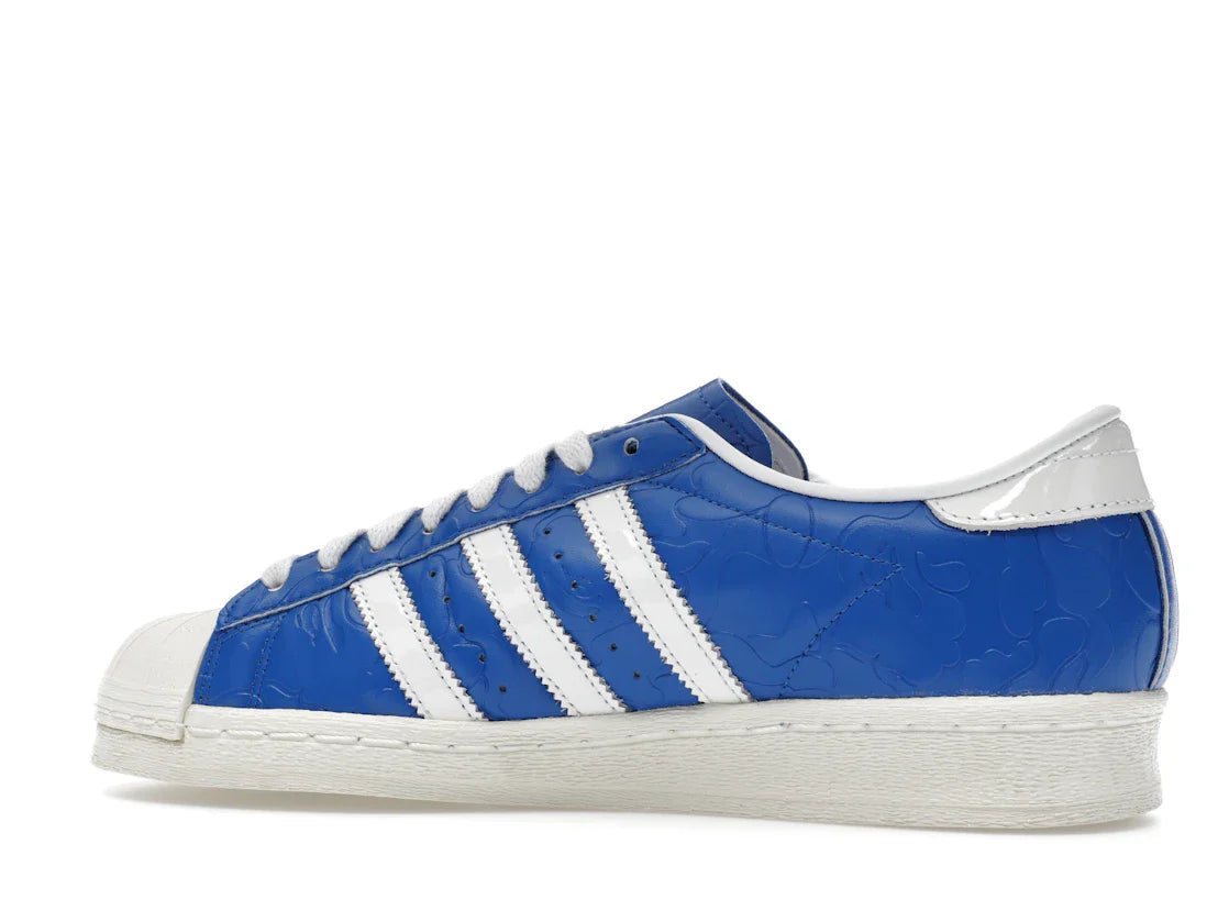 adidas Superstar Vintage Bape Blau Weiß