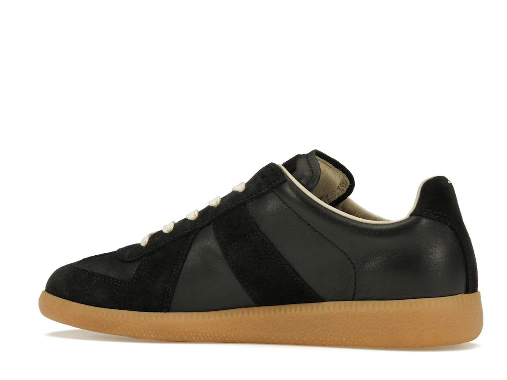 Maison Margiela Replika Deutsche Armee-Trainer (GATs) Schwarzer Gummi