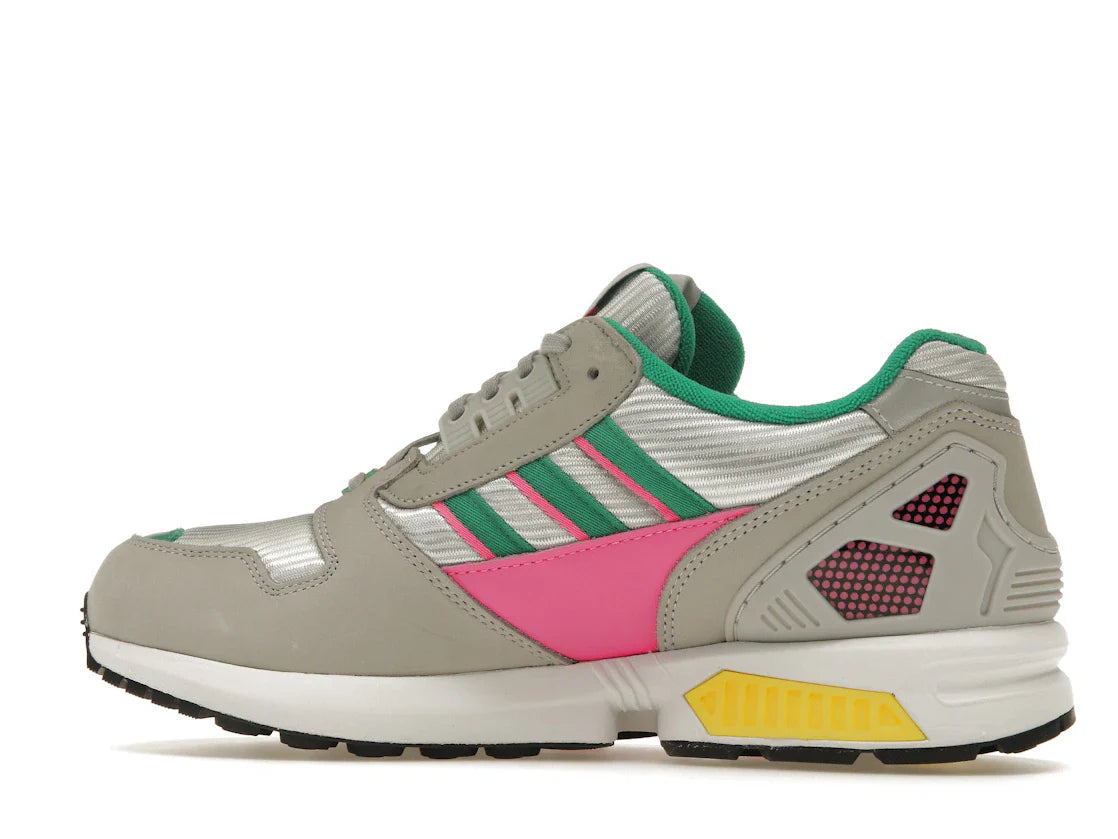 adidas ZX 8000 Grau Court Grün Screaming Pink