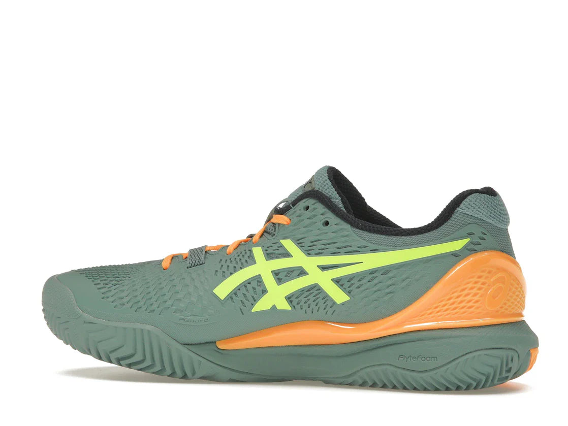 ASICS Gel-Resolution 9 Padel Celadon Sicherheitsgelb