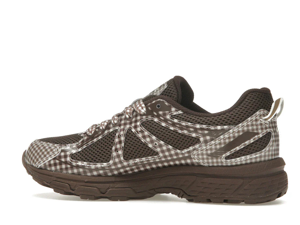 ASICS Gel-Venture 6-stöckiges Modell, rotbraunes Vichy-Karo