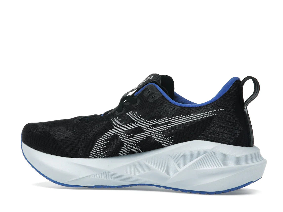 ASICS Novablast 5 Schwarz Weiß Blau