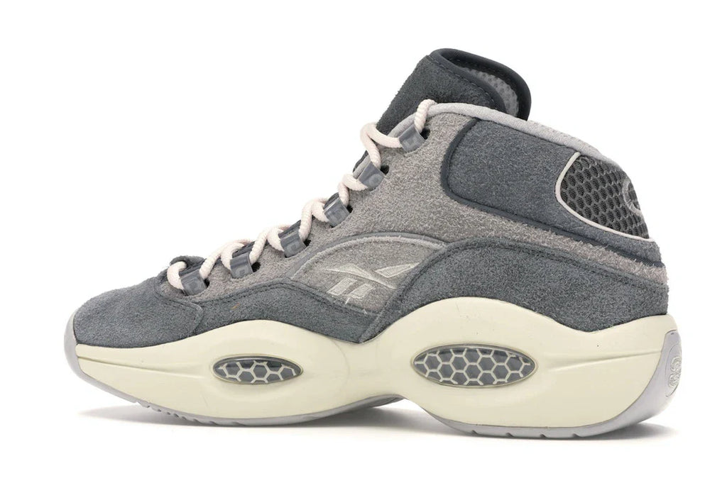 Reebok Question Mid Gray Suede