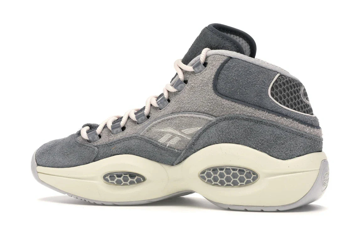 Reebok Question Mid Gray Suede