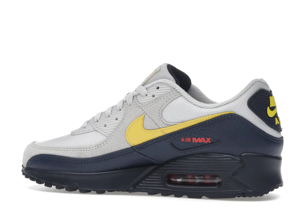 Nike Air Max 90 Neutralgrau Tourgelb
