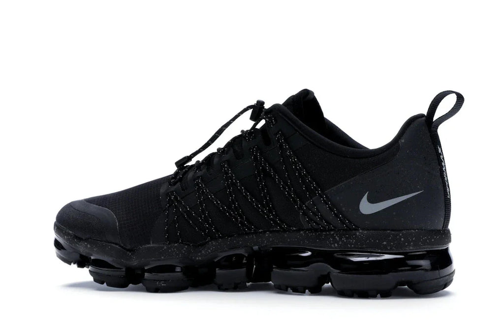 Nike Air VaporMax Run Utility Schwarz Reflektierendes Silber