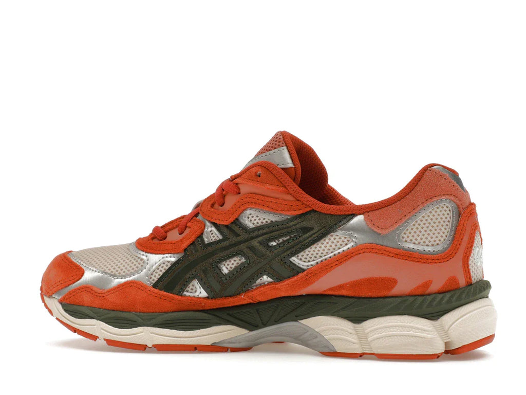 ASICS Gel-NYC Haferflockenwaldgrün Orange