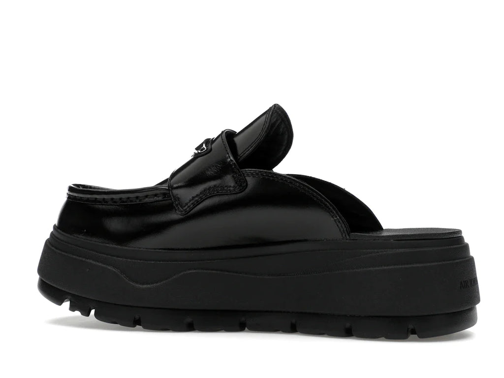 Jordan Mule Schwarz Metallic Silber (Damen)
