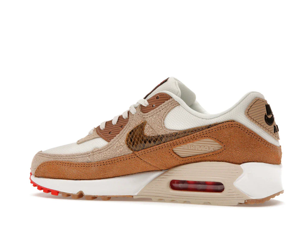 Nike Air Max 90 SE Pale Ivory Snakeskin Swoosh (Damen)