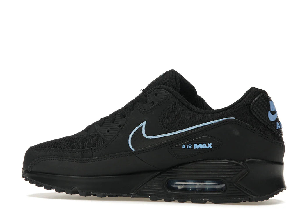 Nike Air Max 90 Schwarz Universitätsblau