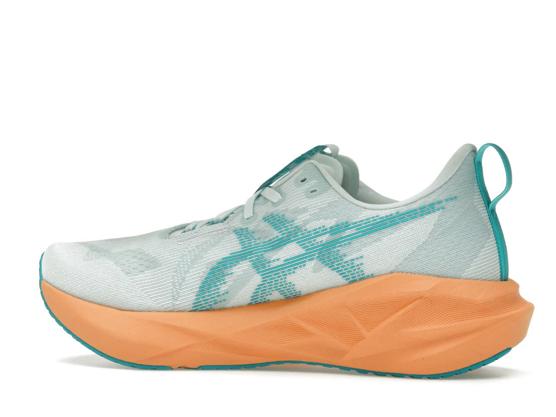 ASICS Novablast 5 Beruhigende Meereswellen-Türkis-Orange