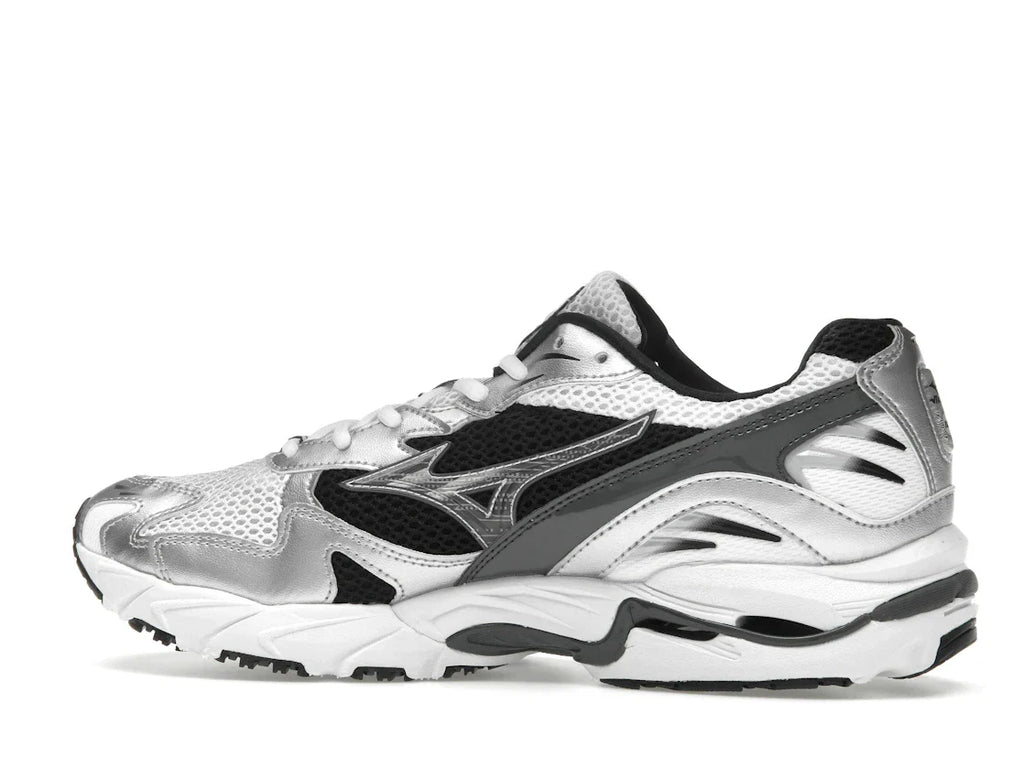 Mizuno Wave Rider 10 Weiß Silber Schwarz