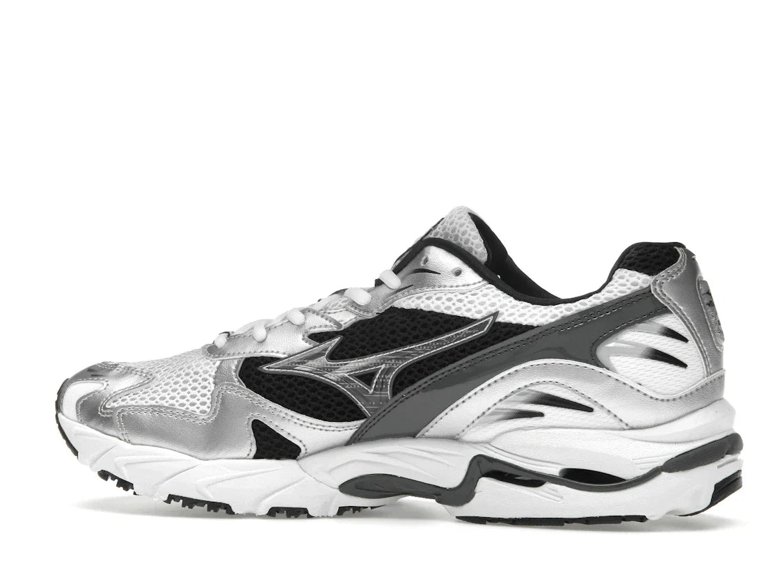 Mizuno Wave Rider 10 Weiß Silber Schwarz