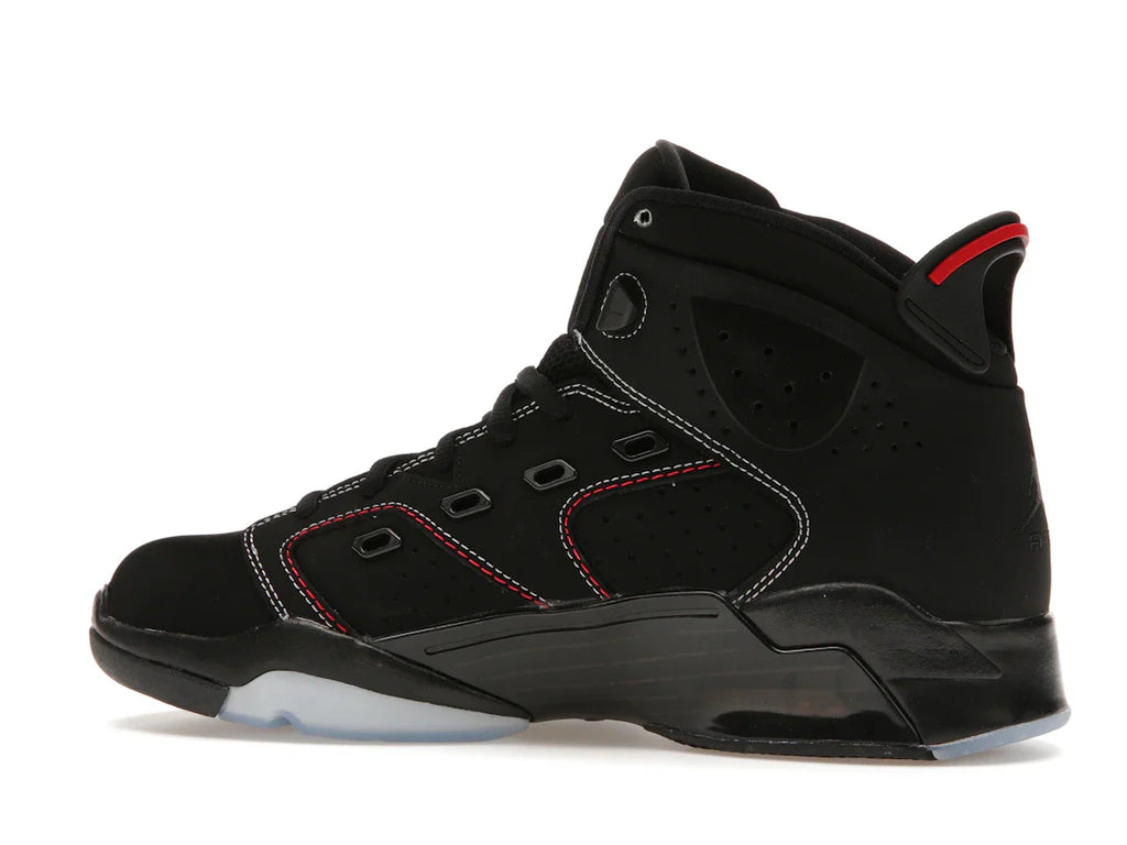 Jordan 6-17-23 Schwarz Weiß Rot Kontrastnähte