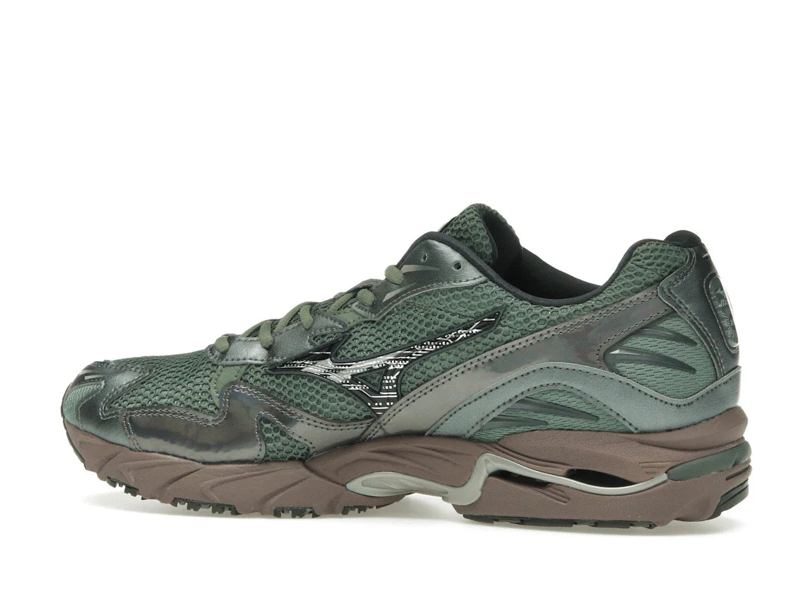Mizuno Wave Rider 10 Agave Grün Schwarz