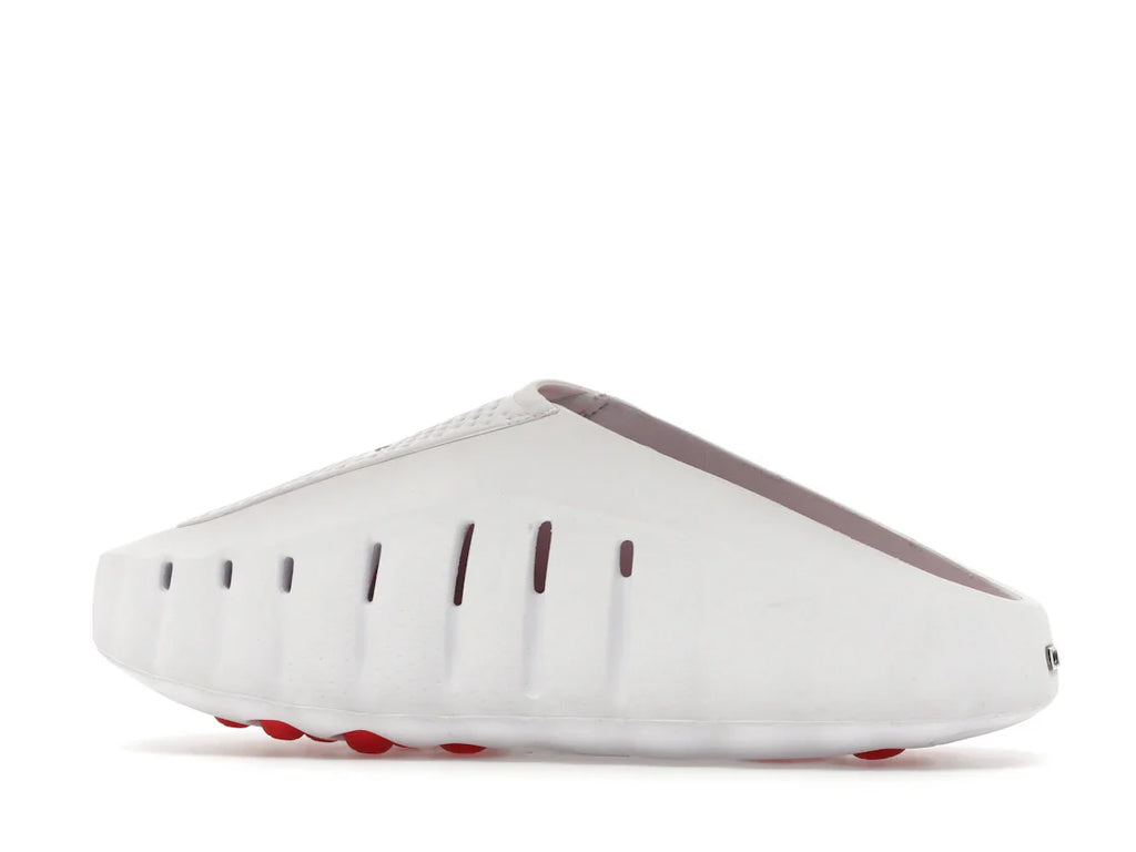 Nike Mind 001 Badeschlappen Weiß Speed Red
