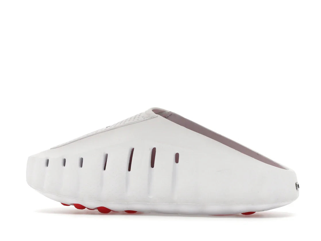 Nike Mind 001 Badeschlappen Weiß Speed Red
