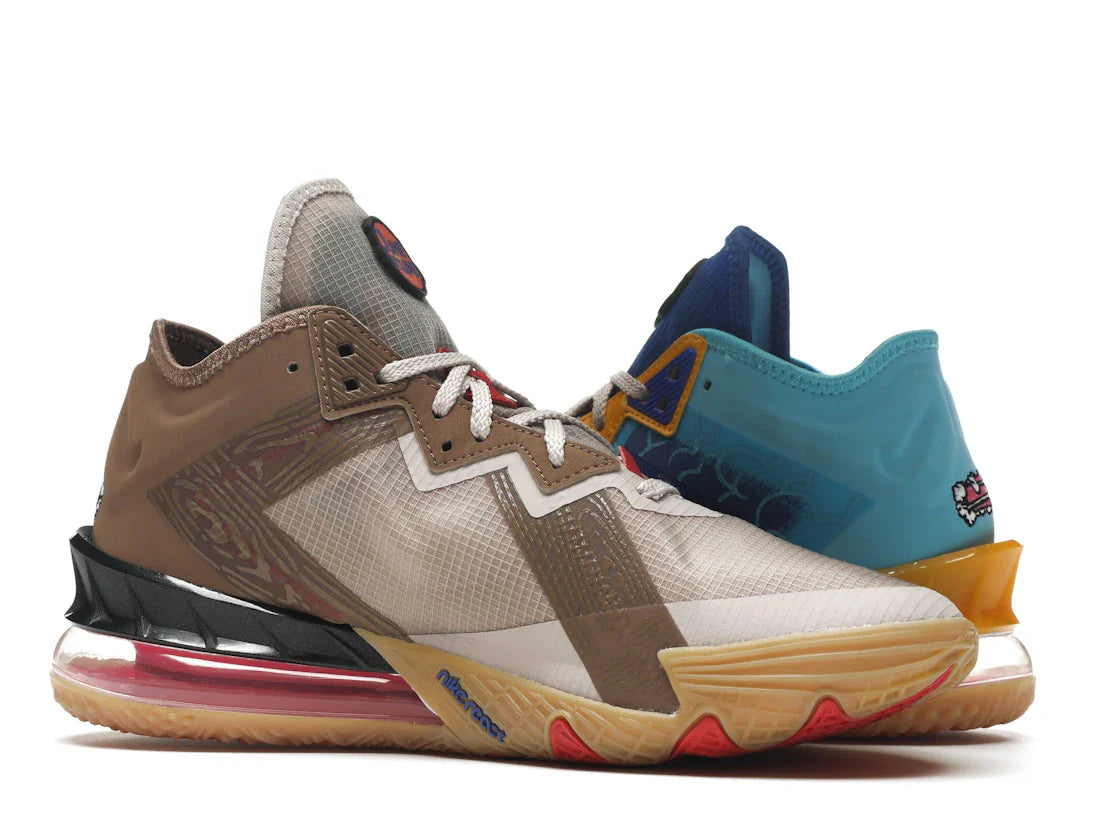 Nike LeBron 18 Low Wile E. vs. Roadrunner Space Jam