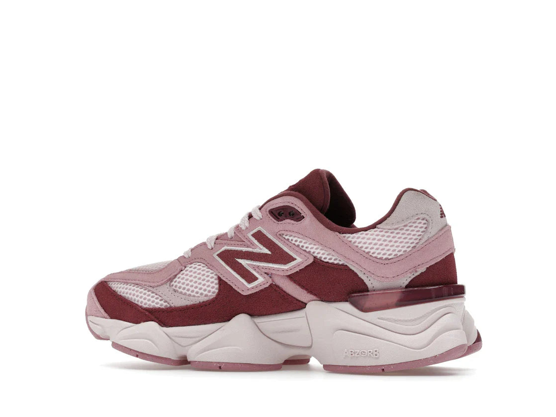 New Balance 9060 Pink Granite Washed Burgundy (GS)