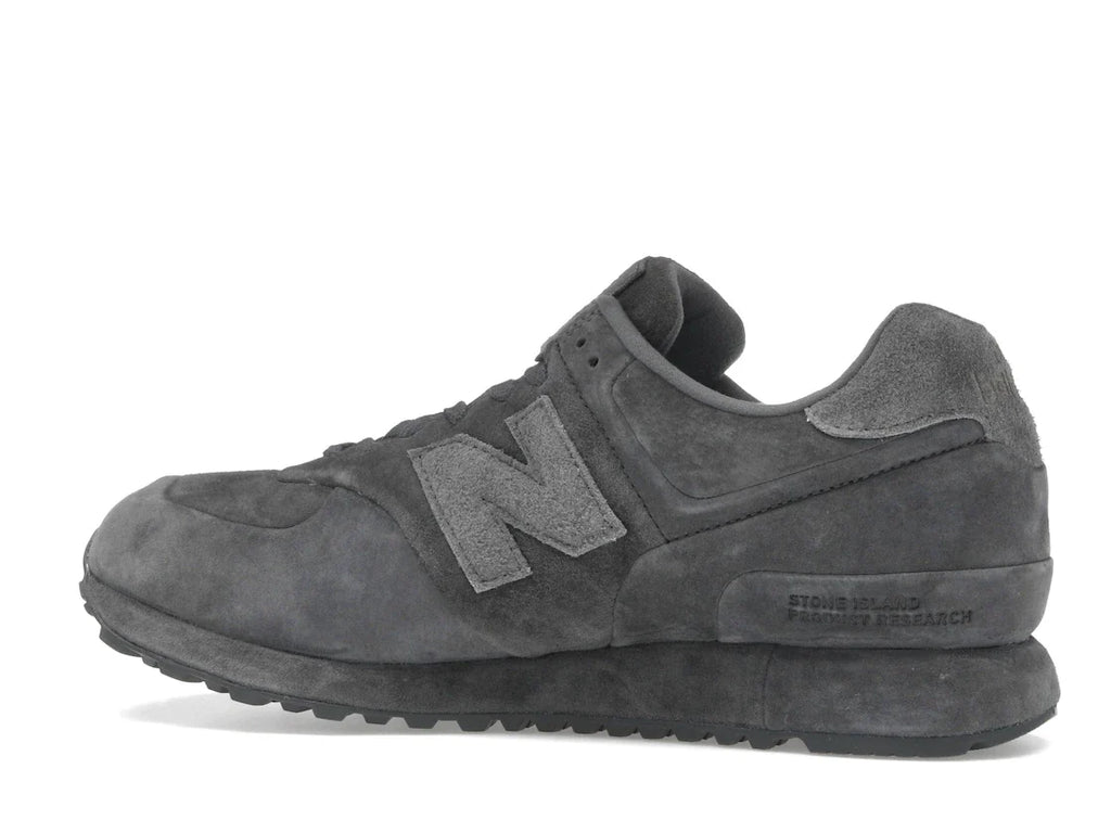 New Balance 574 Legacy Stone Island Ghost Dunkelgrau